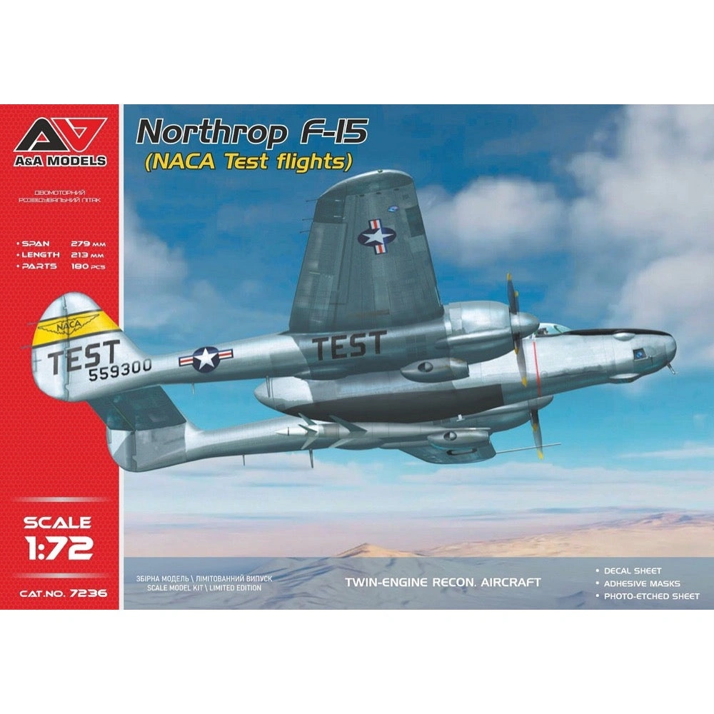 Vintage F-15A Test Flight Model A&A 1/72 Rare Collectible