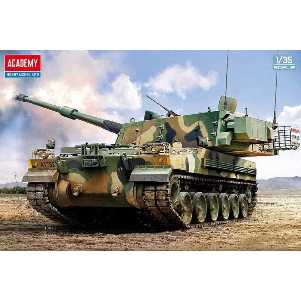 ROK Army K9A1 SPH – Precision 1/35 Scale Miniature Tank Model